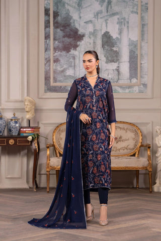 Bareeze D-342 Embroidered Lawn 3pc