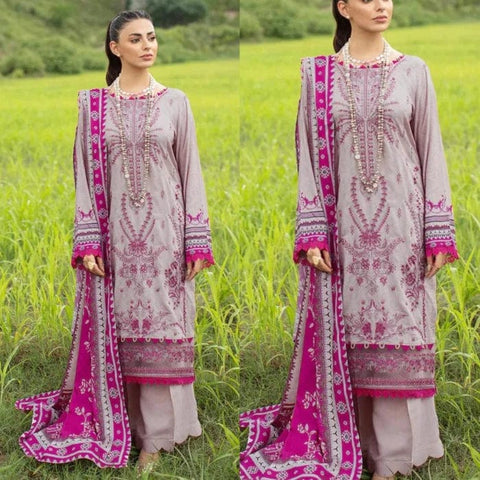 Jazmin JZ -07 Embroidered Lawn 3pc