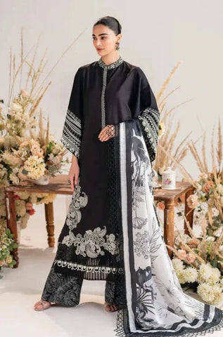 Sapphire B-02 Embroidered lawn 3pc