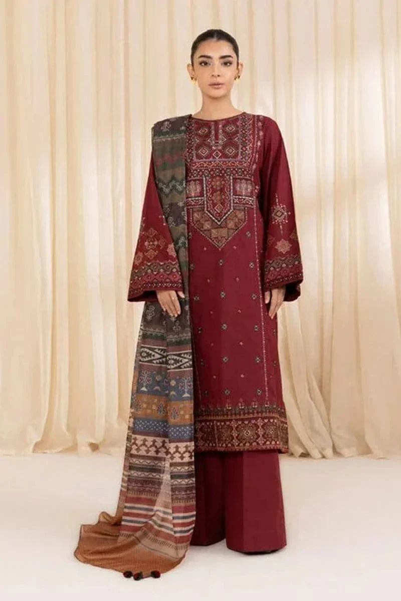 Sapphire SP-715 Lawn Stitched Embroidered 3pc