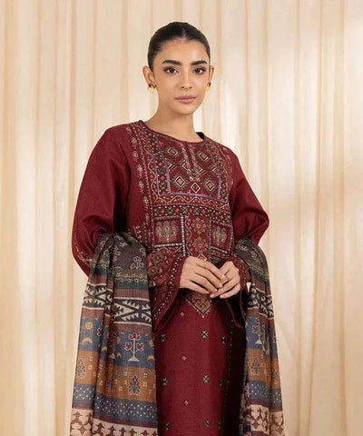 Sapphire SP-715 Lawn Stitched Embroidered 3pc