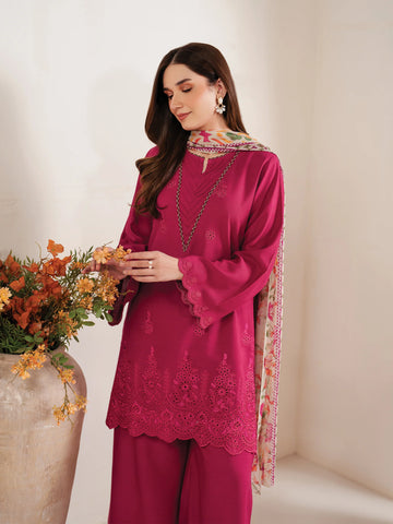 Sapphire SP-26 Embroidered Lawn 3pc