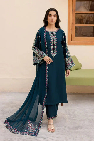 Noor's 3pc Embroidered Lawn