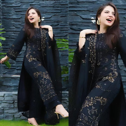 Dananeer-18405 Stitched Embroidered lawn 3pc