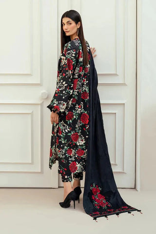 Baroque D-72 Printed three piece suit
