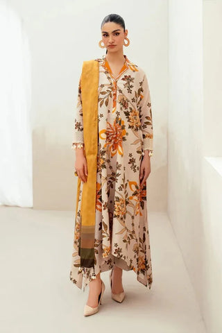 Baroque D-74 Printed three piece suit