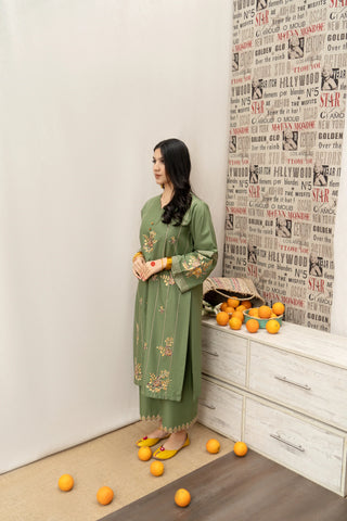 Urge UR-721 Lawn Embroidered 3pc