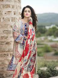 Firdous D-802 Printed three piece