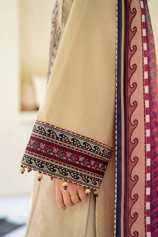 Dahalia 3PC Lawn Embroidered Suit