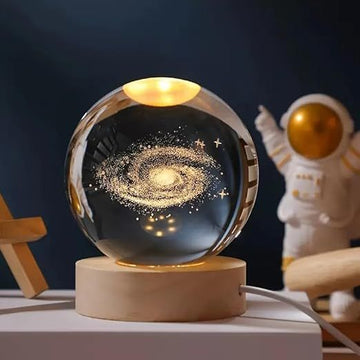 Lunar Glow Crystal Lamp